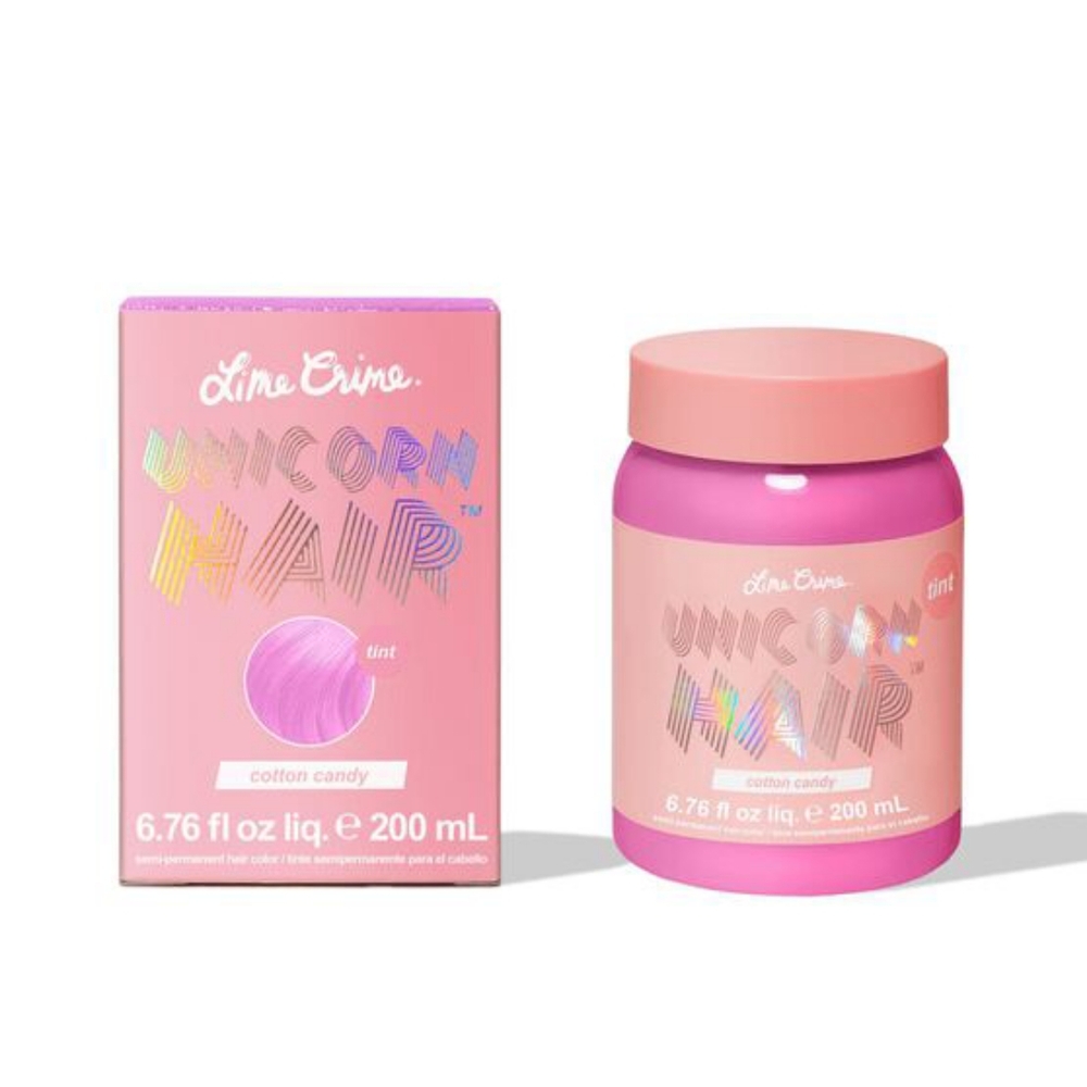 Lime Crime Unicorn Hair Tint - Cotton Candy Pink